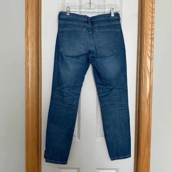 Everlane Medium Wash Straight Ankle Jeans Size 27 - Picture 5 of 7